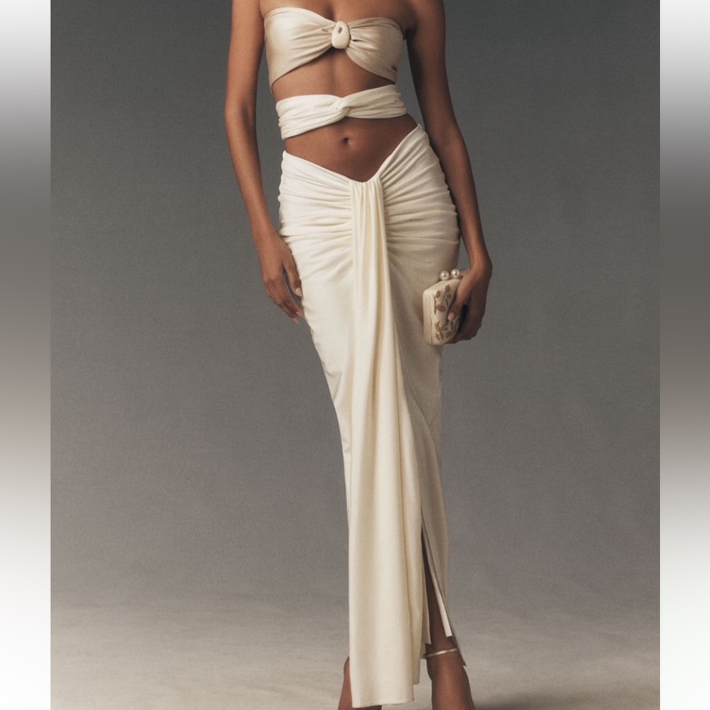 Baobab Giselle Strapless Cutout Maxi Dress size XS
